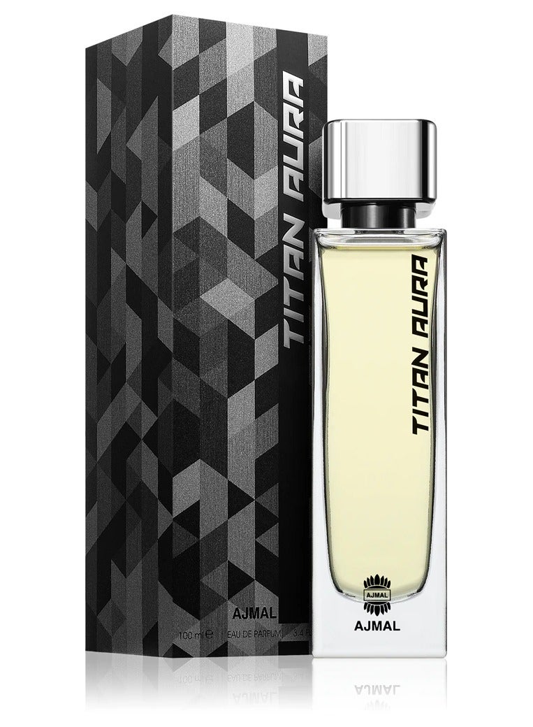 Ajmal Titan Aura Eau De Parfum For Men - 100 ML - Image 1