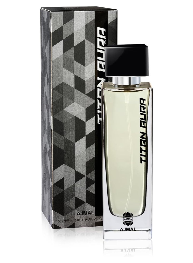 Ajmal Titan Aura Eau De Parfum For Men - 100 ML - Image 2