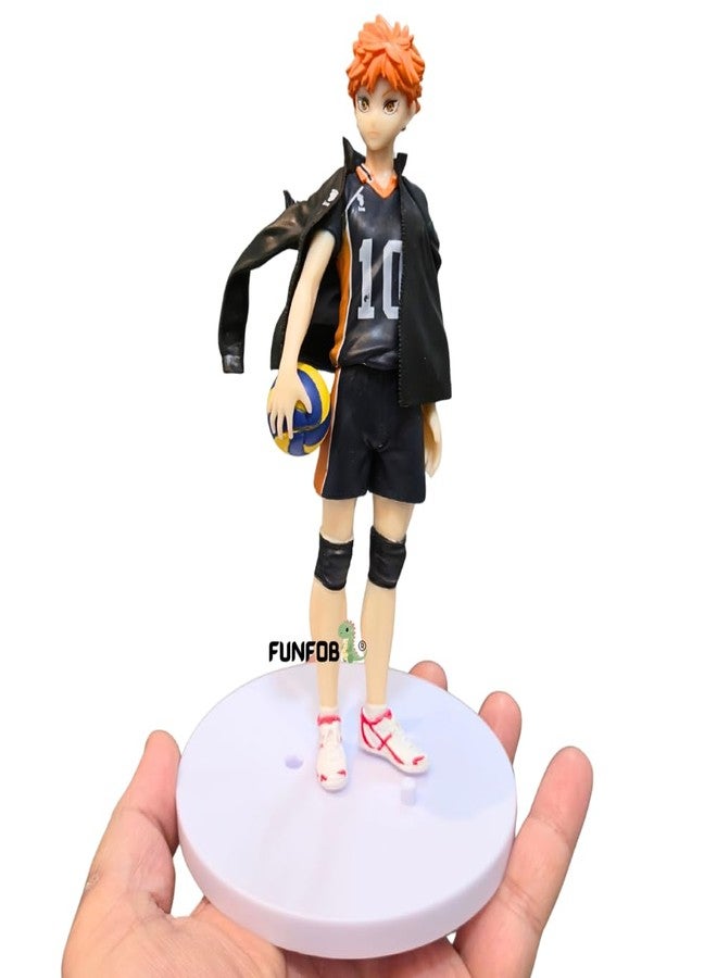 FUNFOB Haikyuu Action Figure Height-17cm Collectible for Kids & Adults Gifting & Decoration | Haikyuu No.10 Ball on Waist - Image 3