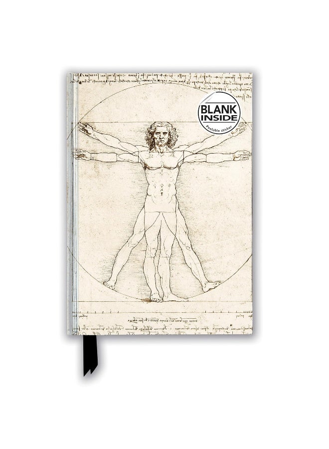 Leonardo da Vinci: Vitruvian Man (Foiled Blank Journal)  - Image 1