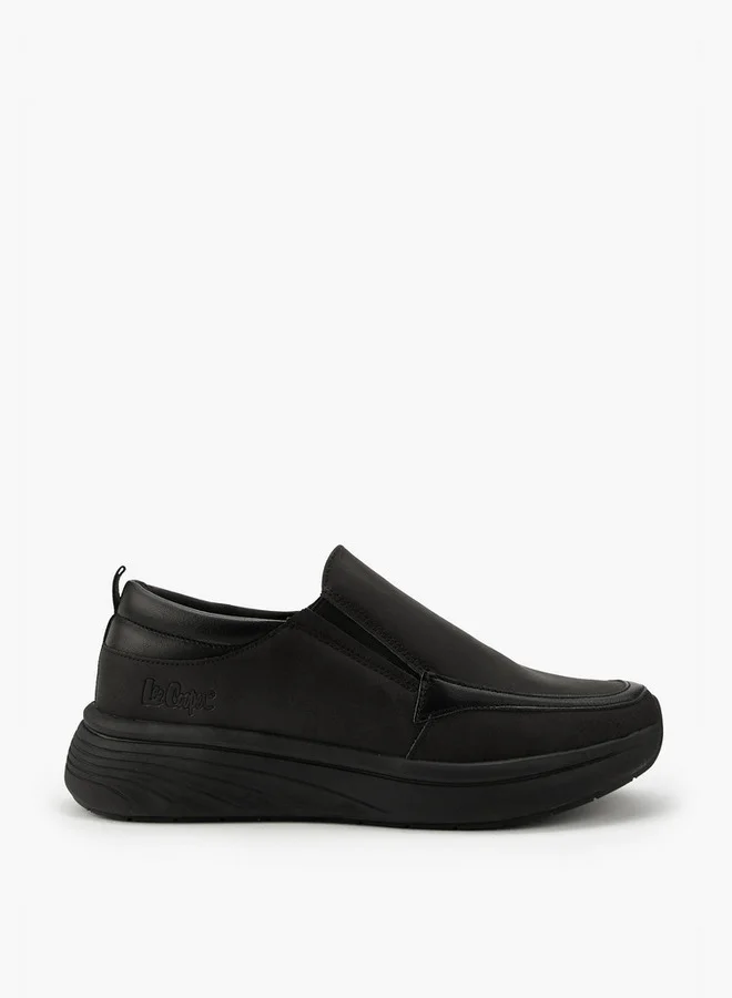 لي كوبر Men's Solid Slip-On Loafers