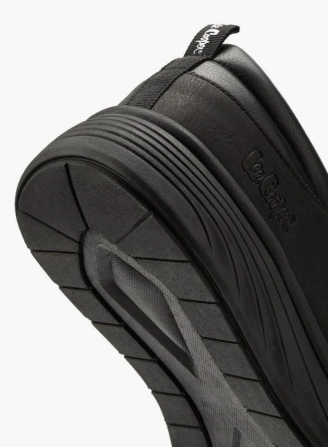 لي كوبر أحذية رجالية سادة سهلة الارتداء