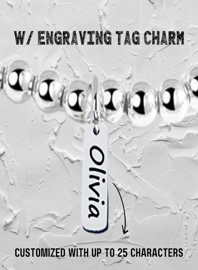 إنفينيتي كوليكشن سوار إنفينيتي كوليكشن قابل للتعديل مزين بالخرز على شكل برج إيفل مع تعليقة محفورة، هدية مثالية لمحبي برج إيفل، مجوهرات رائعة لرحلة إلى باريس، إكسسوارات مخصصة لعشاق برج إيفل للفتيات - Image 3