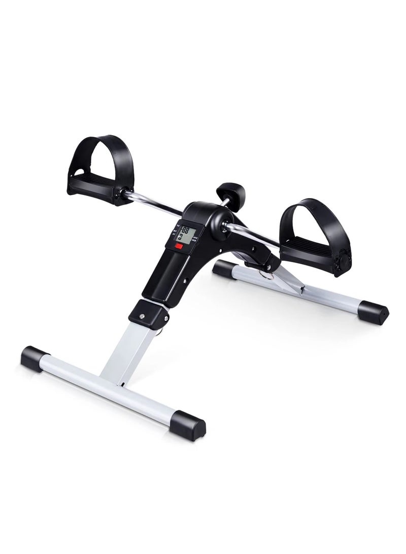 Generic Mini Pedal Exercise Bike with LCD Monitor – Portable Under Desk Cycle for Arms & Legs, Adjustable Resistance, Indoor Rehab Fitness Equipment  - Image 2