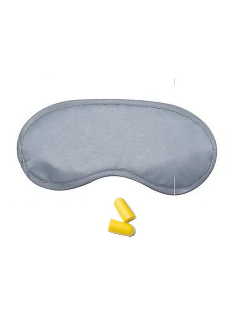 ITALO Eye Mask and Ear Plug Set, Grey  - Image 2