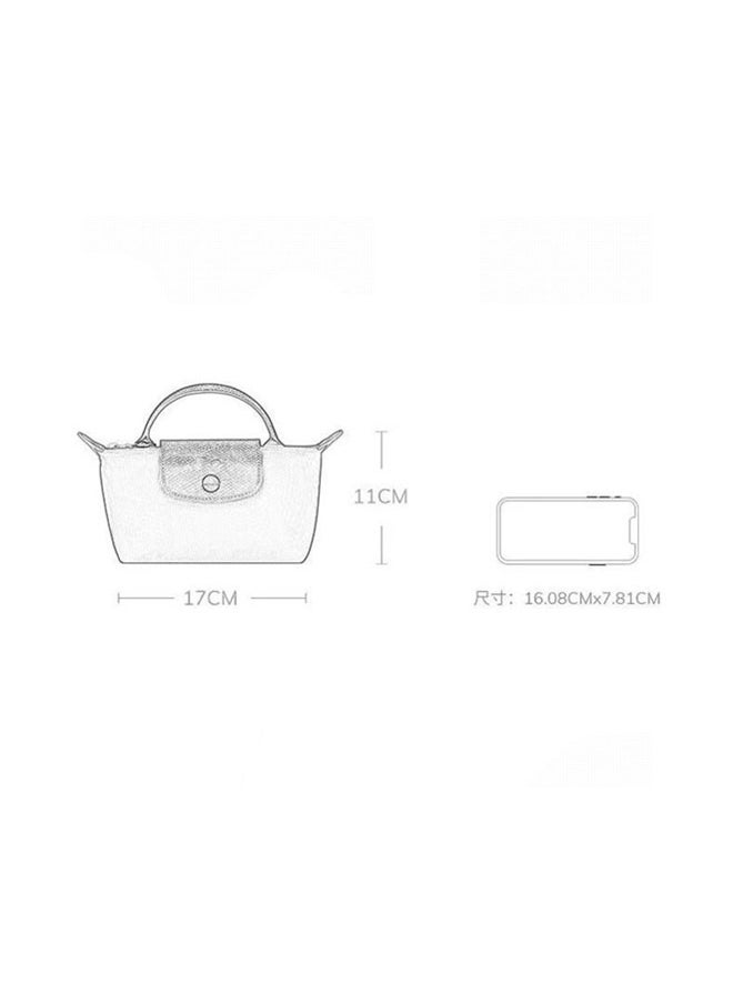 Longchamp - Longchamp Women's Classic Fashion Versatile Mini Makeup Bag, Handbag, Shoulder Bag, Handheld Small Bag Black - Image 1