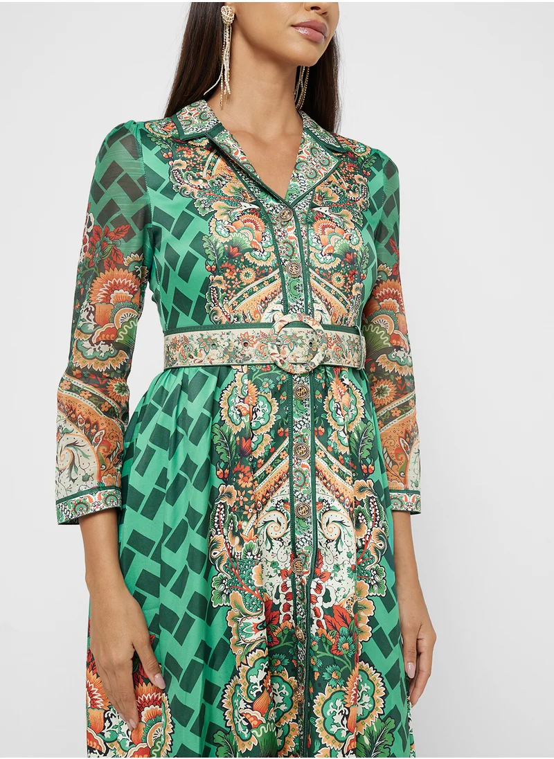 ايلا Printed Dress