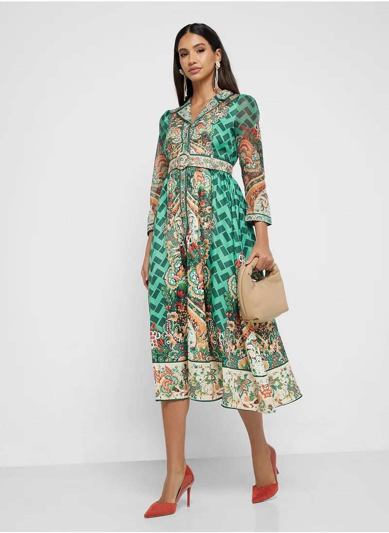 ايلا Printed Dress