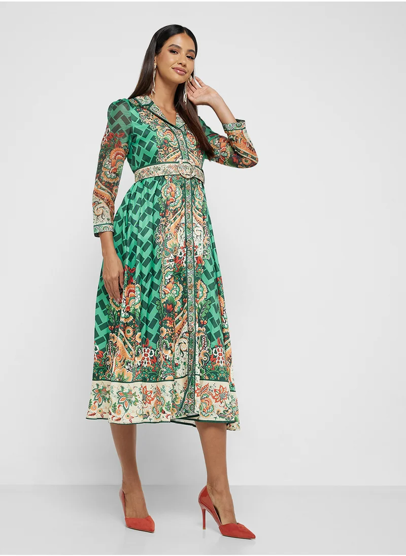 ايلا Printed Dress