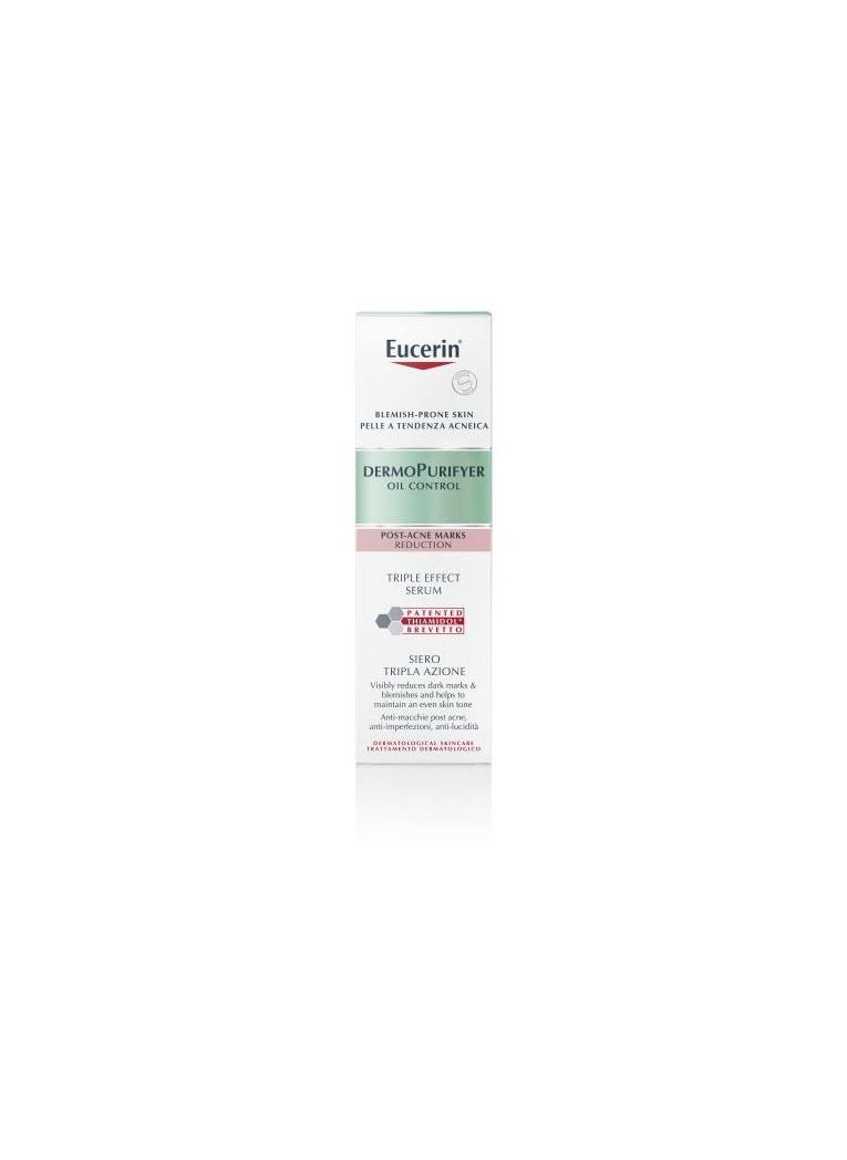 Eucerin DermoPurifyer Oil Control Blemish - Prone Skin Triple Effect Serum 40ml 