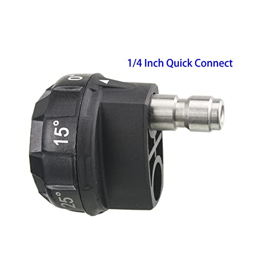 JOEJET Pressure Washer Nozzle Tips, 6-in-1 Quick Changeover, Adjustable Pressure Washer Nozzle with 1/4 Inch Quick Connect, 4000 PSI - Image 2