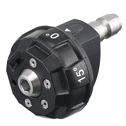 JOEJET Pressure Washer Nozzle Tips, 6-in-1 Quick Changeover, Adjustable Pressure Washer Nozzle with 1/4 Inch Quick Connect, 4000 PSI - Image 1