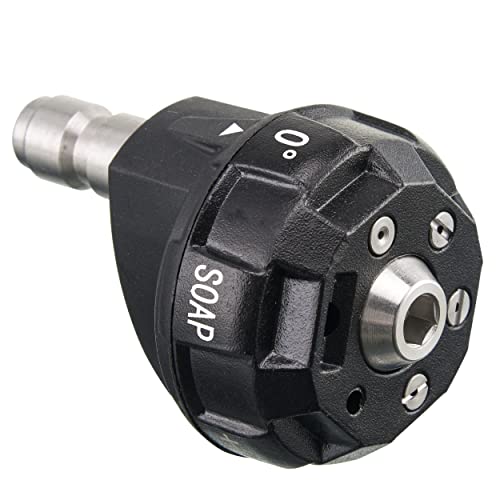 JOEJET Pressure Washer Nozzle Tips, 6-in-1 Quick Changeover, Adjustable Pressure Washer Nozzle with 1/4 Inch Quick Connect, 4000 PSI - Image 5