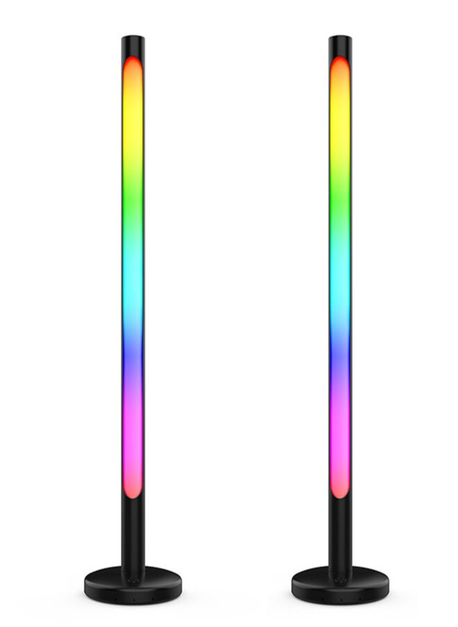 Smart RGB Light Bars 2 Pack WIFI LED Light Bars With 12 Scene Modes And Music Modes Sync For PC TV Decoration Party And Gaming Ambient Backlight