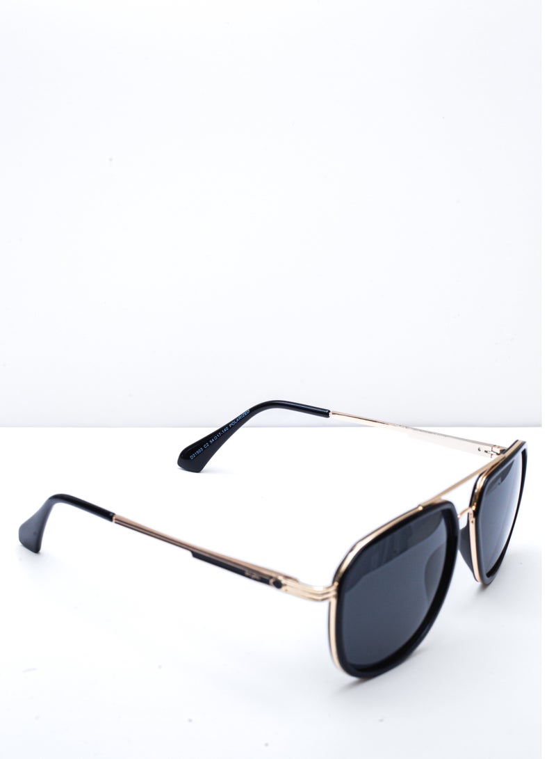 Baleno "Classic Aviator Sunglasses with Sturdy Metal Frame – Polarized Lenses for 100% UV Protection, Lightweight & Comfortable Design – Perfect for Men & Women, Ideal for Driving, Travel, and Outdoor Activities - Image 2