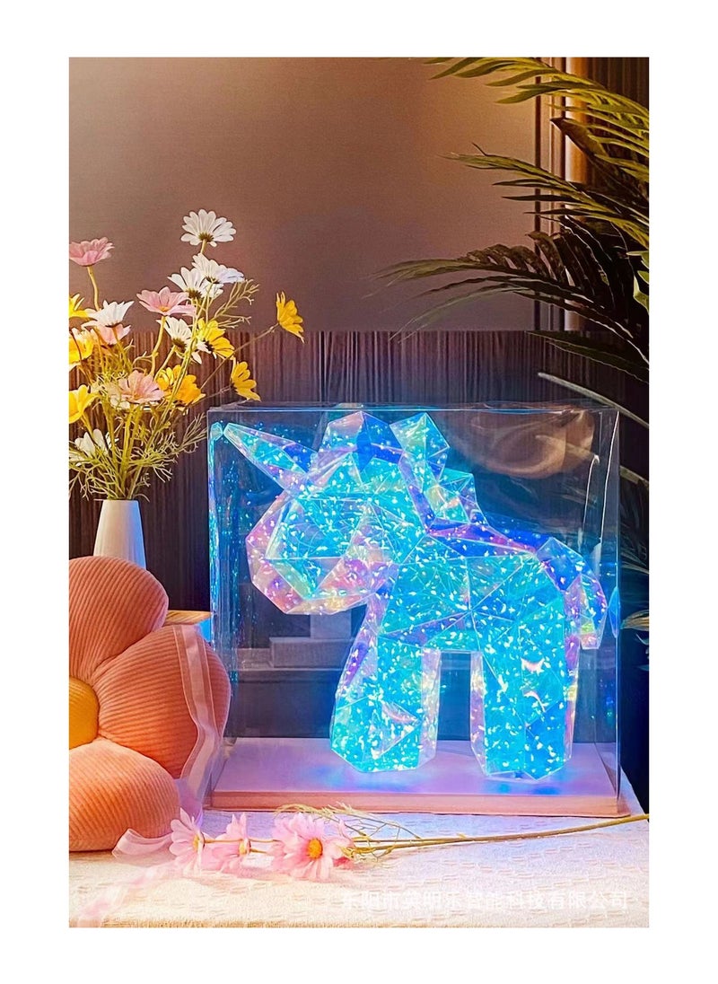 KASTWAVE - Unicorn LED Night Light for Kids, Baby Girls Cute Night Light, Unicorn Lamp Girls Bedroom Bedside Light, Decorative Night Light for Girls Birthday Gifts - Image 1