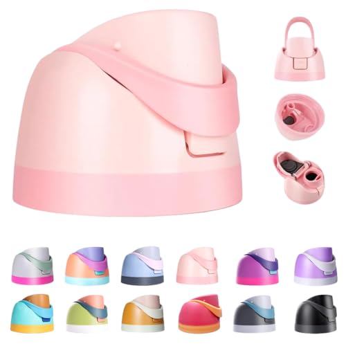 ALTLAU Replacement Lid for Owala, Compatible with Owala Cup 16oz 24oz 32oz 40oz, One Button Water Bottle Top Replacement Lid, Leakproof, BPA-Free Cap Replacement (Pink) - Image 1