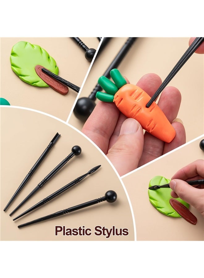 yongsheng Clay Tools Kit, 27 PCS Pottery Tools, Practical Polymer Clay Sculpting Tools Kit, Air Dry Clay Tools Set for Adults, Pottery Craft - Image 2