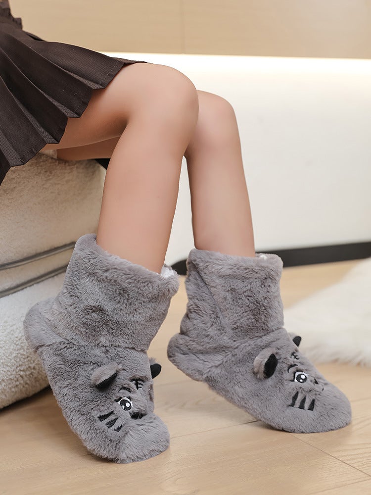 Children'S Floor Socks Baby Indoor Home Toddler Socks Fleece-Lined Thickened Baby Non-Slip Shoes Socks Shoes Cotton Shoes - Image 5