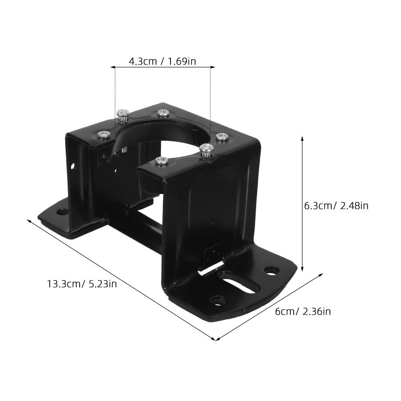 Iron Ceiling Fan Mounting Bracket Plate For Gazebo Lighting Base Support Set - Image 3