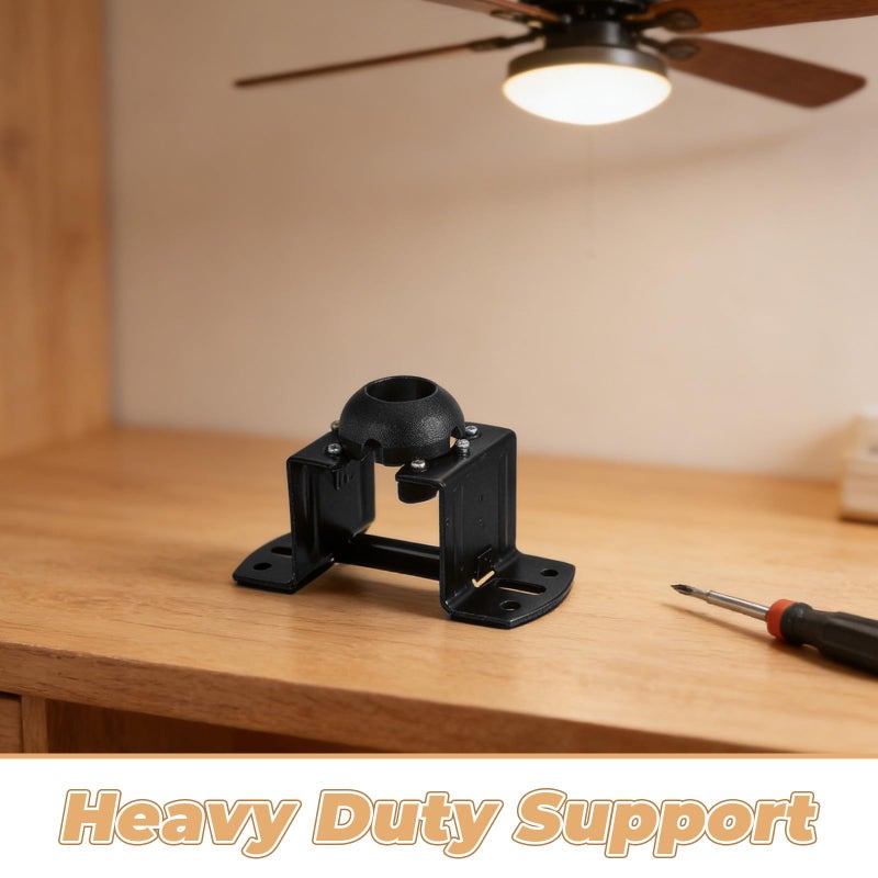 Iron Ceiling Fan Mounting Bracket Plate For Gazebo Lighting Base Support Set - Image 4