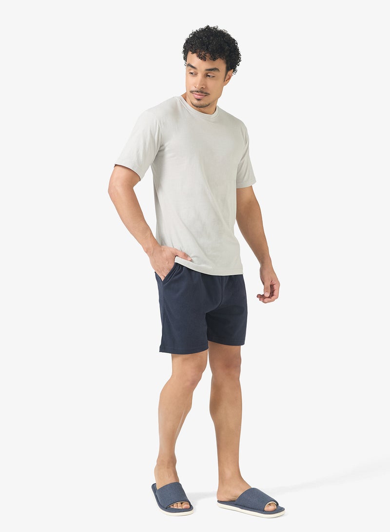 سفنتي فايف طقم بيجامة تي شيرت وشورت - Image 5