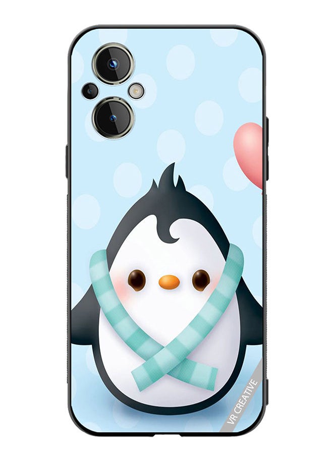 VR CREATIVE Protective Case Cover For OnePlus Nord N20 5G Baby Penguin Design Multicolour  - Image 1