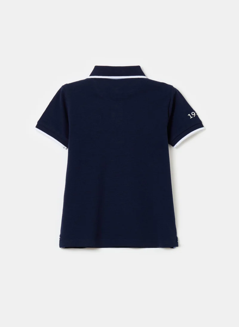 Ovs Ovs Polo M/C     Dark Blue