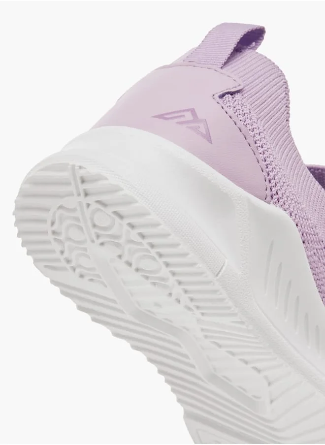 شو اكسبرس Girls by Shoexpress Pull Tab Detail Slip-On Sports Shoes