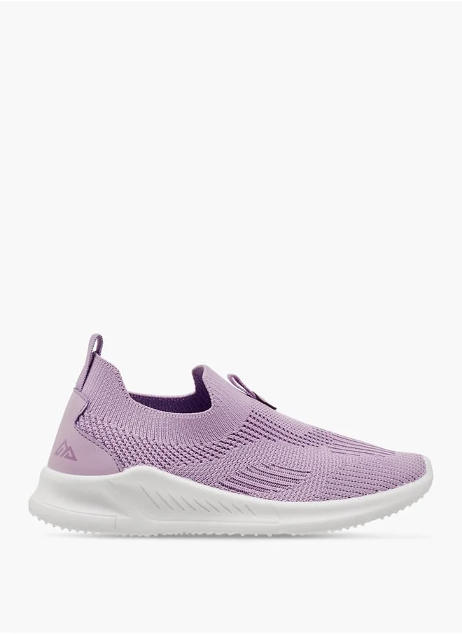 شو اكسبرس Girls by Shoexpress Pull Tab Detail Slip-On Sports Shoes