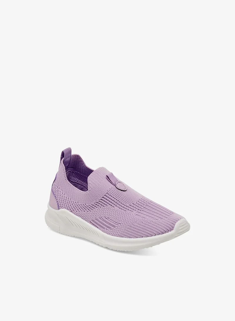 Oaklan by Shoexpress Girls by Shoexpress Pull Tab Detail Slip-On Sports Shoes