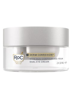 RoC Derm Correxion Dual Eye Cream 2 in 1 Eye Duo for Visible Eye Lift Upper Eye Gel and Lower Eye Cream Dermatologist Approved10ml  - Image 2