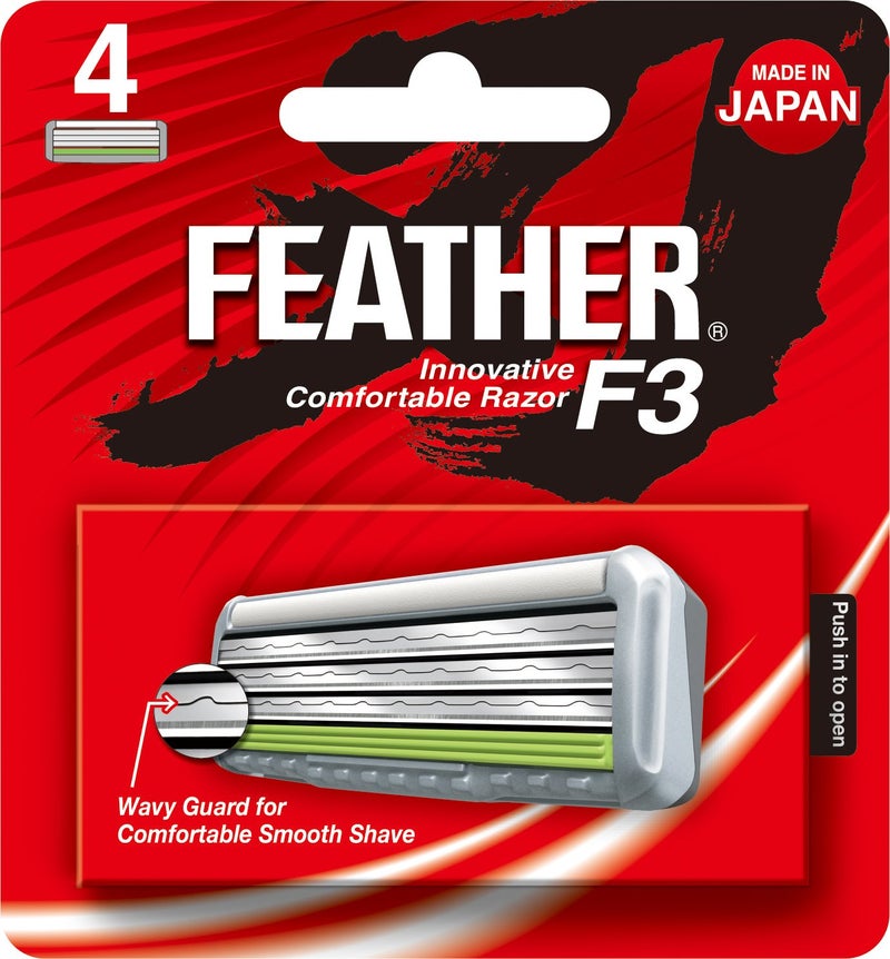 Feather 4 Piece F3 Blades