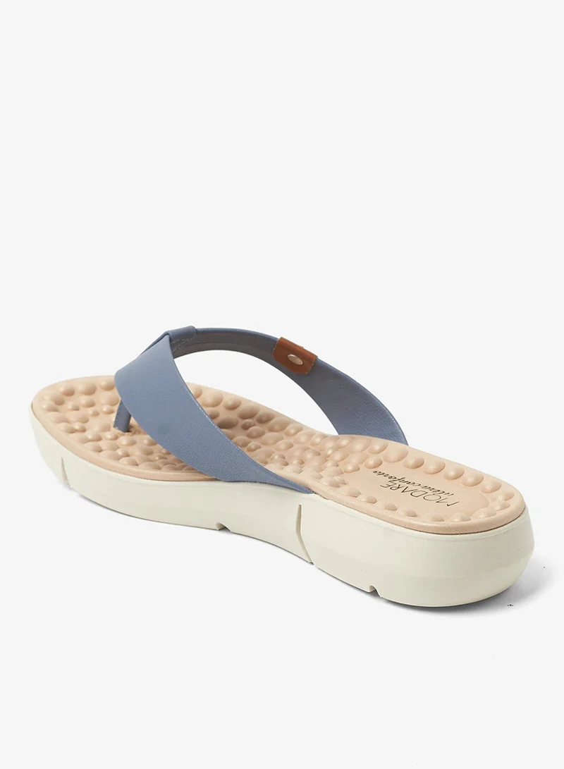 Modare Denim Flat Sandals for Women – Stylish Ladies Flat Sandals & Comfortable Flat Slippers for Women | Best Price UAE