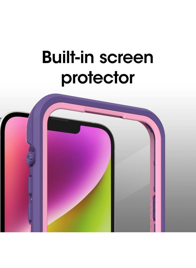 أوتربوكس حافظة OtterBox FRĒ Series المقاومة للماء مع MagSafe (مصممة بواسطة LifeProof) لجهاز iPhone 14 - Valor (أرجواني)  - Image 4