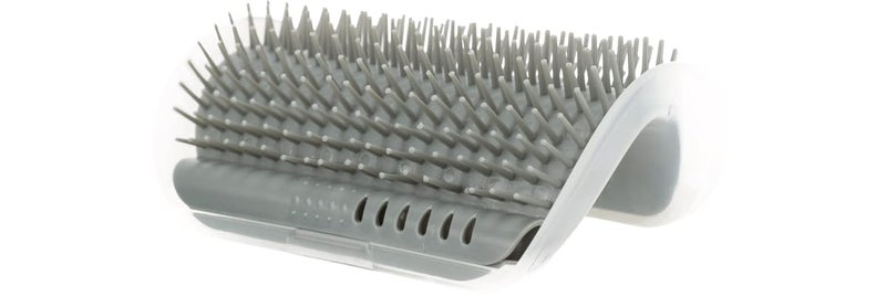Trixie Self Cat Grooming Brush and Stick to Wall Body, Corner Scratching Comb, Self-Massage Tool for Long and Short Fur Kittens, Cats and Pets - 8 X 13 Cm, Grey - Image 3