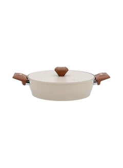 ALBERTO 7 PCs Granite Cookware Set Turkey Beige  - Image 4