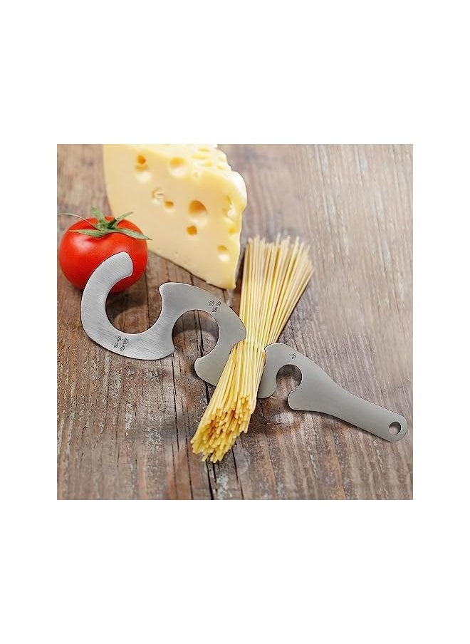 PROMASS - Spaghetti Pasta Measurer Tool with 4 Serving, Stainless Steel Spaghetti Measure Portion Control Gadgets for Kitchen Cooking Tool - Image 1