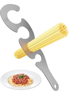 Spaghetti Pasta Measurer Tool with 4 Serving, Stainless Steel Spaghetti Measure Portion Control Gadgets for Kitchen Cooking Tool