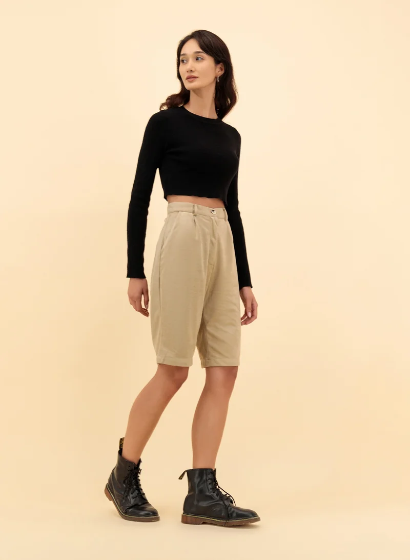 لقد كان شورت سويدي بخصر متوسط