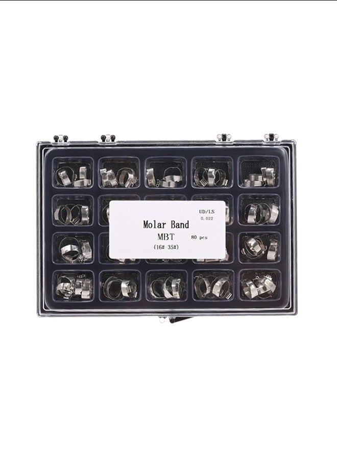 80 حلقة حزام تصحيح مع أنبوب الخد - Image 1