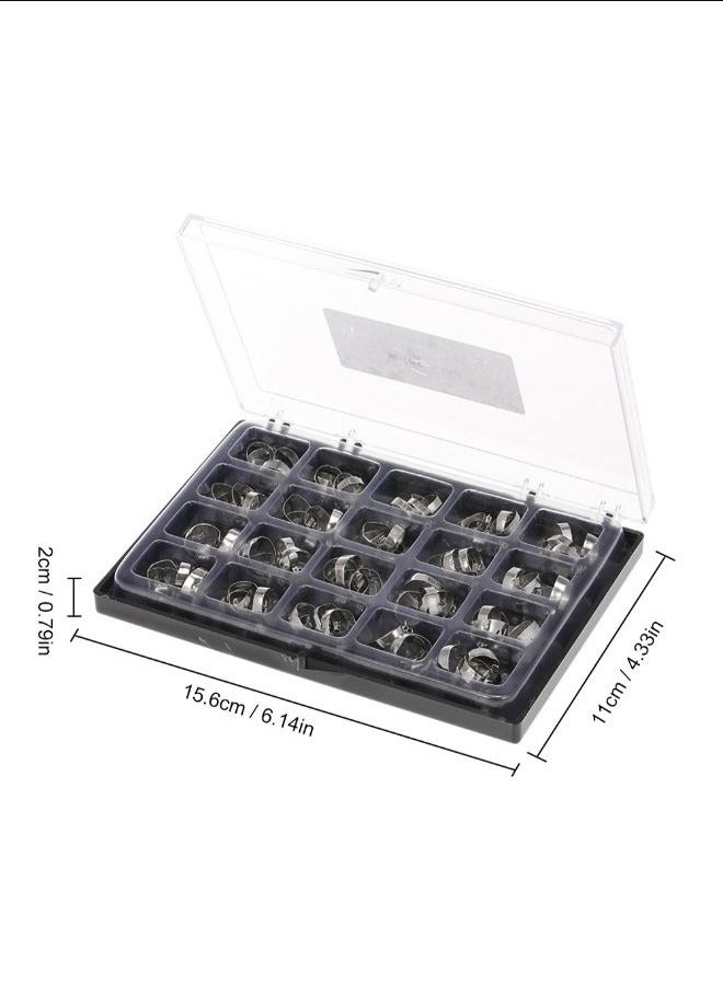 80 حلقة حزام تصحيح مع أنبوب الخد - Image 2