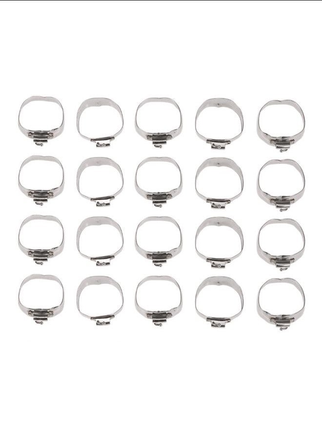 80 حلقة حزام تصحيح مع أنبوب الخد - Image 3