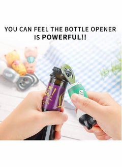 Y&D Bottle Opener Stainless Steel Wooden Cats Cute Creative Kitchen Supplies Gift Magnet 2 Pcs  - Image 2