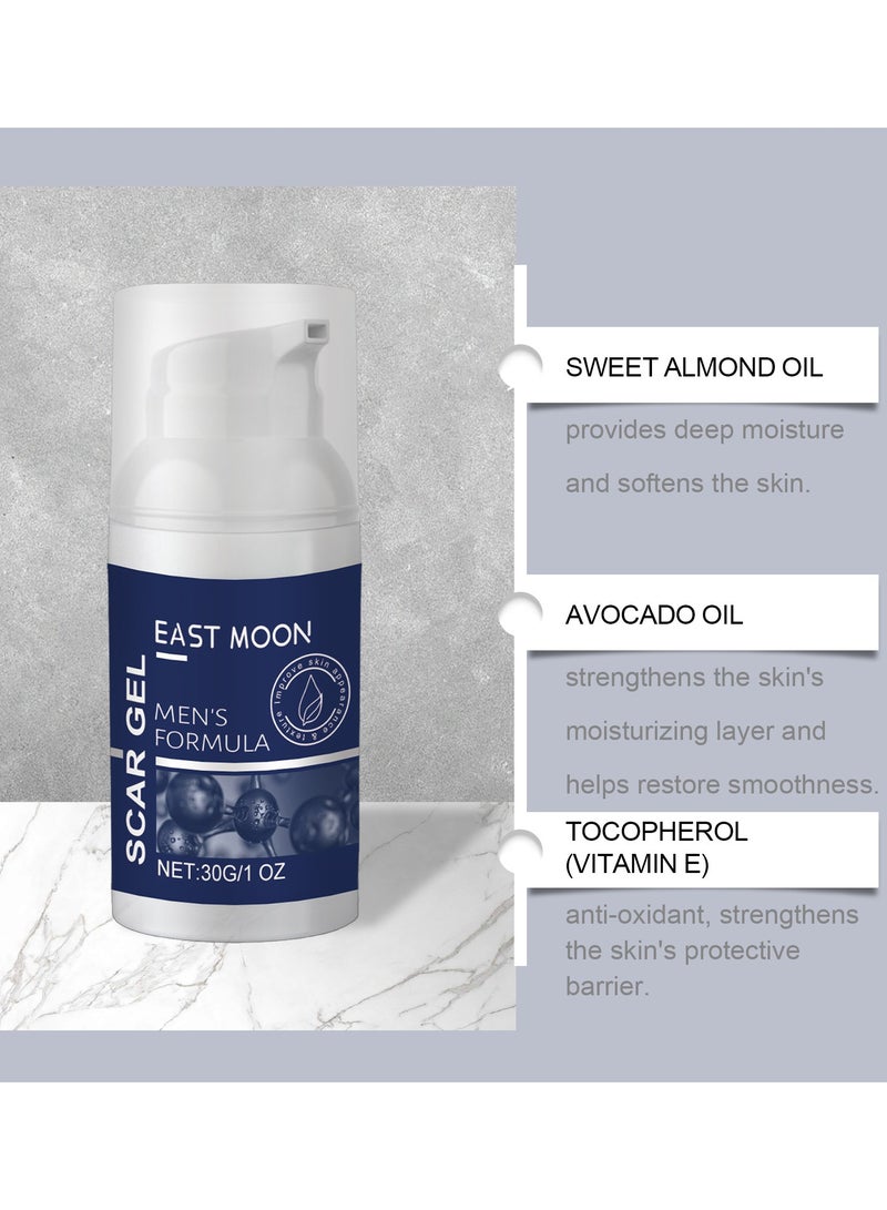 East Moon جل السيليكون لعلاج الندبات - كريم الندبات - 30 جرام لإزالة الندبات - علاج الندبات - جل الندبات للندبات الجراحية، الولادة القيصرية، علامات التمدد، حب الشباب، الإصابات، الحروق، الندبات القديمة والجديدة - Image 4