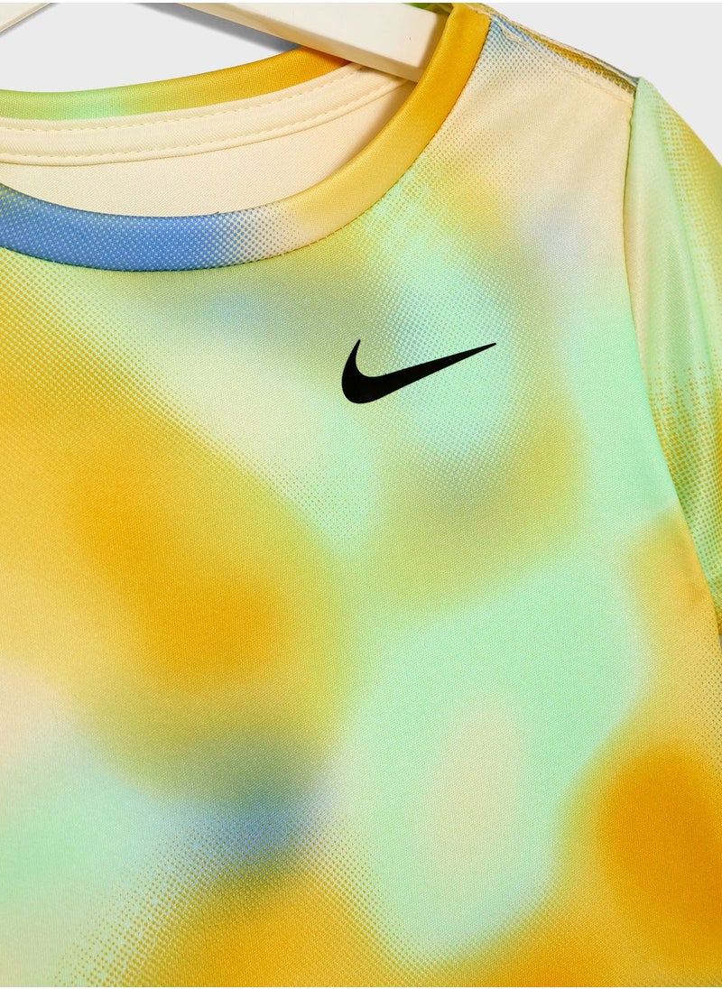 Nike - Infant All Over Print Hazy Days T-Shirt - Image 1