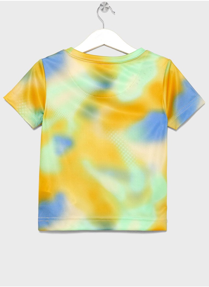 Nike - Infant All Over Print Hazy Days T-Shirt - Image 1