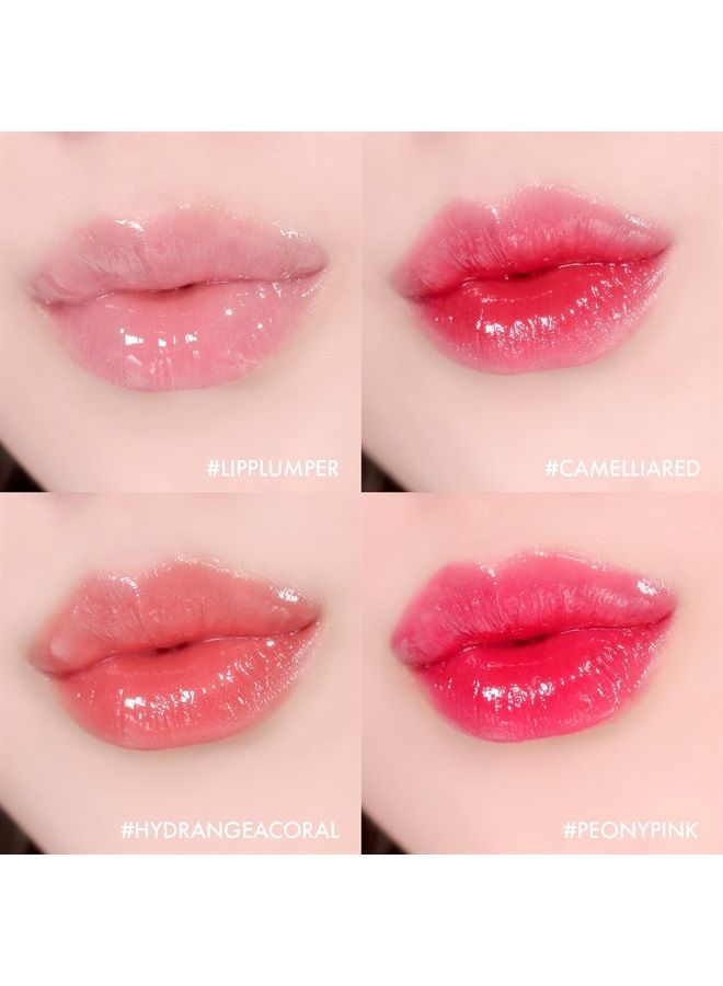unpa Bubi Bubi Stay Blooming Lip and Cheek Tint (Hydrangea Coral) Lip and Cheek Stain Red Moisturizing Lip Tint Korean Makeup | Hydrating Lip Tint Liquid Blush Water Tint Lip Stain for Dry & Pale Lips - Image 4