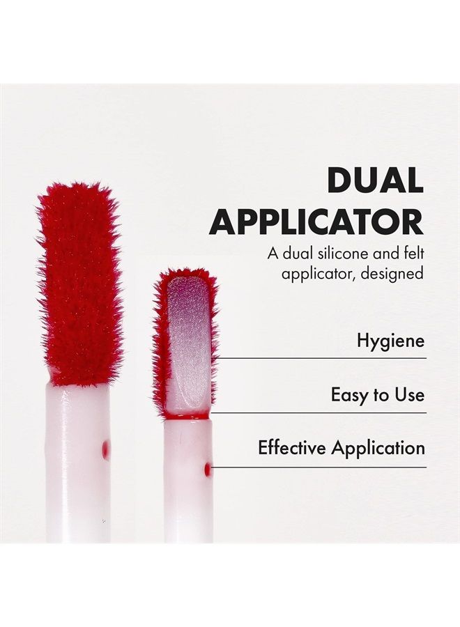 unpa Bubi Bubi Stay Blooming Lip and Cheek Tint (Hydrangea Coral) Lip and Cheek Stain Red Moisturizing Lip Tint Korean Makeup | Hydrating Lip Tint Liquid Blush Water Tint Lip Stain for Dry & Pale Lips - Image 5