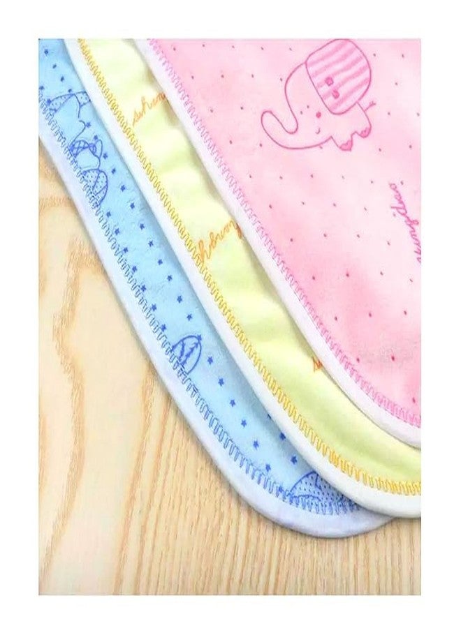 Tod PooL مرايل تود بول للأطفال، قطن سريع الجفاف - مرايل تغذية للجنسين للأولاد والبنات | ناعمة، ماصة، خفيفة الوزن | سهلة التنظيف، أزرار كبس قابلة للتعديل | ألوان متنوعة - أصفر، وردي، وأزرق سماوي (مجموعة من 12 قطعة) - Image 5